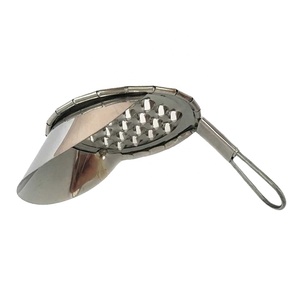 Fabrication de nourriture cuisine macroporeuse pratique nouilles froides manuel gelée grattage outil accessoires Snack acier inoxydable Scratch <span class=keywords><strong>Roton</strong></span> - Product Image 3
