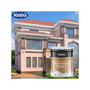 Pintura de Piedra de Mármol KOBG, Pintura para <span class=keywords><strong>Paredes</strong></span> Exteriores de Piedra Real, Revestimiento Exterior, Revestimiento de <span class=keywords><strong>Arena</strong></span> de <span class=keywords><strong>Color</strong></span> Natural con Textura de Piedra Rugosa - Product Image 1