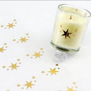 Autocollant en vinyle personnalisé, étiquette de bouteille en verre avec dorure or de luxe, imprimé des deux côtés, autocollant pour cosmétiques et parfums - Product Image 3