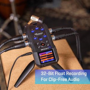 Enregistreur portable <span class=keywords><strong>Zoom</strong></span> <span class=keywords><strong>H6</strong></span> Essential pour musiciens, podcasteurs, cinéastes - Micro stéréo, 4 entrées XLR/TRS, 6 pistes, 32 bits flottants, USB - Product Image 4