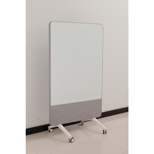Tableau d'écriture acoustique <span class=keywords><strong>blanc</strong></span> moderne Panneaux insonorisés en fibre de polyester pour la cloison de bureau à domicile pour le <span class=keywords><strong>verre</strong></span> d'école d'appartement - Product Image 1