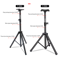 Y-502 Heavy Duty Musical Instrument Stand Lightweight Frame with Non-Slip Rubber Base Speaker Accessories