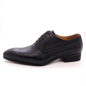 Men's Business Oxford Slip-On Shoes <b>Pointed</b> Toe Formal European British Autumn Casual Anti-Slip Breathable Lightweight Genuine - Product Image 6