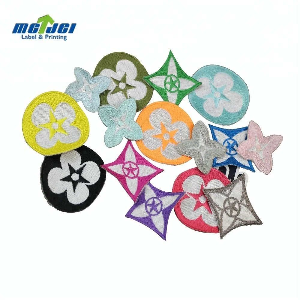 Оптовая продажа, нашивки с вырезами под заказ, фирменные нашивки с вышивкой, логотип одежды, нашивки с вышивкой