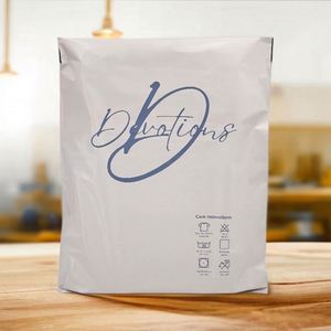 Custom Print Logo Biodegradable Nude Packaging Package Postage Polythene Courier Poly Mailer Shipping Mailing Bags for <b>Tshirt</b> - Product Image 3