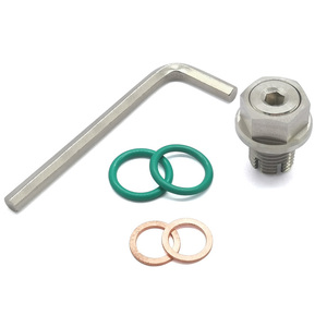 Kit de réparation de bouchon de <span class=keywords><strong>vidange</strong></span> d'huile autotaraudeur M12.1*1.75 avec joint torique et joint en cuivre, outil de réparation de filetage de carter d'huile automobile - Product Image 6