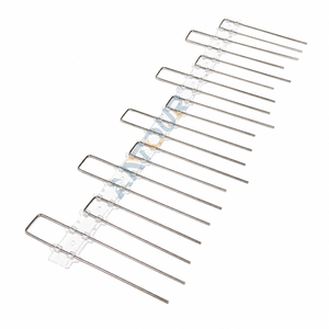 NUEVO Acero inoxidable negro 201 304 316 Solar Guard Lite Panel solar ajustable Anti Bird Spikes - Product Image 4