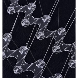 Piques anti-oiseaux à base plastique, 30 pièces, contrôle des nuisibles écologique, forme rectangulaire, dissuasion physique des animaux - Product Image 5