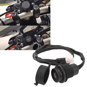 Adaptateur de prise de chargeur USB double pour moto, modification de prise d'alimentation USB pour <span class=keywords><strong>MT</strong></span>-07 <span class=keywords><strong>MT</strong></span>-<span class=keywords><strong>09</strong></span> 2018 à <span class=keywords><strong>2020</strong></span> - Product Image 3