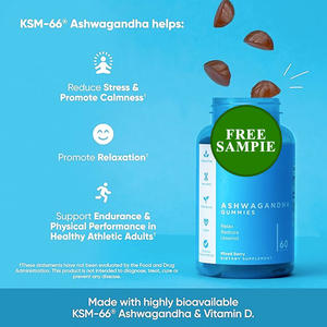 Suppléments végétaliens d'Ashwagandha de marque privée gratuits OEM/OBM/ODM - Product Image 4