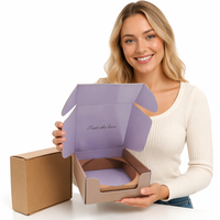 Cajas de Cartón Corrugado para Envío a Precio de Fábrica, MOQ Bajo, Cajas de Embalaje de Papel Reciclado para Envíos, Caja de Envío para Cosméticos