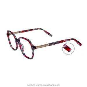 眼鏡眼鏡新モデル光学フレーム高級アセテートメガネJS60017卸売用光学メーカー