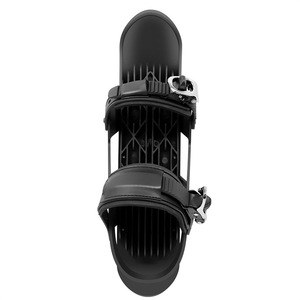 Bottes de ski MiniSki noires unisexes, doubles, avec fermeture à boucle, semelle intermédiaire en caoutchouc, châssis en PP pour sports de neige en plein air - Product Image 5