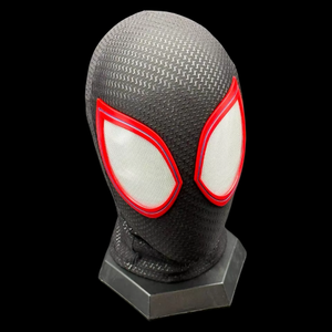 Máscara Personalizada <span class=keywords><strong>de</strong></span> Spider-Man: Across the Spider-Verse <span class=keywords><strong>de</strong></span> Calidad Cinematográfica, Basada en <span class=keywords><strong>la</strong></span> Circunferencia <span class=keywords><strong>de</strong></span> <span class=keywords><strong>la</strong></span> Cabeza <span class=keywords><strong>de</strong></span> Miles Morales - Product Image 5