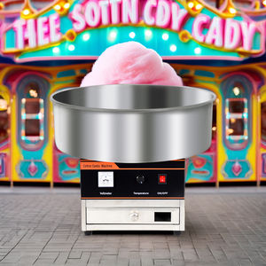 Máquina de Algodón de Azúcar Comercial Automática JS, Motor Eléctrico, Pequeña, para Uso Doméstico, 110V/220V, 10KG/H, a Base de Frutas - Product Image 2