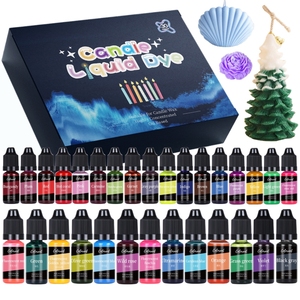 30 Colores, 10 ml, Pigmento Líquido para Velas, Colorante Altamente Concentrado para Velas y Jabones Hechos a Mano - Product Image 3