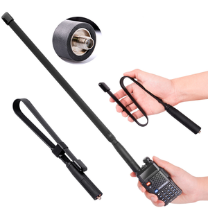 Antena plegable táctica CS, <span class=keywords><strong>Radio</strong></span> <span class=keywords><strong>FM</strong></span> <span class=keywords><strong>UV</strong></span> de doble banda para antena de Walkie Talkie <span class=keywords><strong>Baofeng</strong></span>, <span class=keywords><strong>UV</strong></span> de doble banda, para antena de Walkie Talkie - Product Image 3