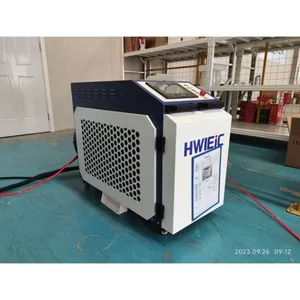 Hwleic lazer fiber kaynak temizleme 3in 1 makine fabrika fiyat 3kw lazer KAYNAK MAKINESİ paslanmaz çelik plaka