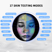 Productos de tendencia 2024 recién llegados Ai Analizador de piel facial Escáner de piel portátil Máquina de análisis de piel 3D