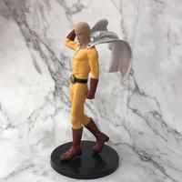 Figura de Acción de Saitama de One Punch Man de 21 cm, Modelo de Dibujos Animados Japoneses, Estatua de Anime de PVC, Marca DR, Embalaje Original, Unisex 14