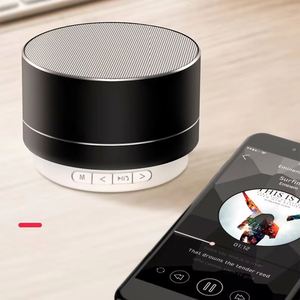 WW105 Best Metal Portable <b>Wireless</b> Blue Tooth Speaker A10 With <b>MIC</b> TF Card FM Radio Aux for Mobile Phone - Product Image 4