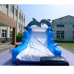 Party Rentals PVC Inflatable Ship <b>Slide</b> Combo with Bouncer and Water <b>Slide</b> <b>for</b> Kids & Adults-Residential Use - Product Image 4