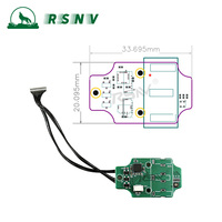 Binoculares de Visión Nocturna RSNV, Gafas con Tubo Intensificador de Imagen, Placa de Circuito Impreso PCB para PVS31