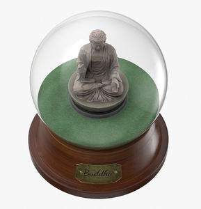 Globo de nieve de <span class=keywords><strong>Buda</strong></span> de recuerdo personalizado, globo de agua de <span class=keywords><strong>Buda</strong></span> - Product Image 3