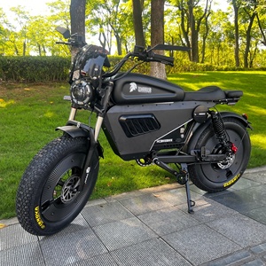 USA Warehouse Black Ebike 3000W 60V Removable High-capacity Lithium <b>Battery</b> 20-inch Fat Tire Mountain SS10 HCBK-SS10 Black Warri - Product Image 2