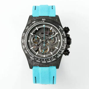 Montre de luxe unisexe automatique mécanique chronographe squelette tourbillon en acier inoxydable 904L, résistante à l'eau, style sport et mode - Product Image 4