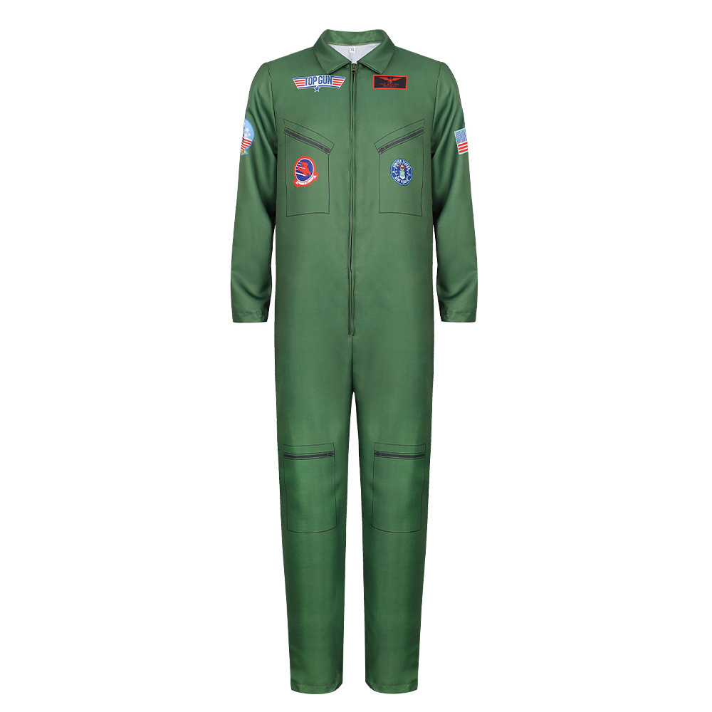 コスチューム トップガン 制服 トップ ガン 服 ミリタリーTOPGUNトップ