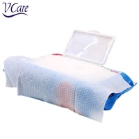 Lingettes pour bébé en matériau spunlace, hypoallergéniques, à base d'eau, écologiques, antibactériennes, extra douces, jetables dans les toilettes, élégantes, pour la maison