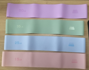 Fasce Elastiche per <span class=keywords><strong>Esercizi</strong></span> Domestici di Alta Qualità, Antiscivolo in Silicone <span class=keywords><strong>con</strong></span> Logo Stampato, per <span class=keywords><strong>Fitness</strong></span> e Stretching - Product Image 2