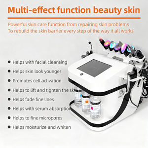 10-in-1 Health Care Hydra Dermabrasion Facial Cleaning <b>Massage</b> <b>Machine</b> Oxygen Injection Technology 10 Handles US Commercial Use - Product Image 6