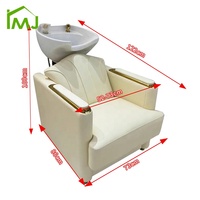 Chaise moderne de shampooing de lavage de massage thaï de tête d'infirmière de traitement facial