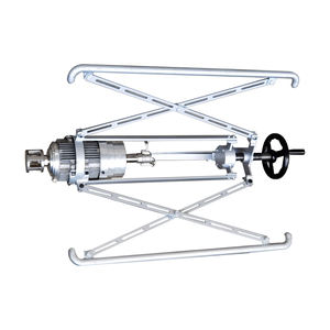 Wengong döner Spin kafa iç boru kaplama çimento harç astar kanalizasyon rehabilitasyon makinesi 100L hazne kapasitesi 4kw Motor - Product Image 2