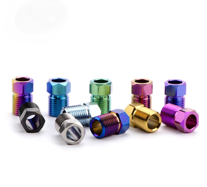 TITST M8 Fahrrads ch eiben brems schlauchs ch raube Hydraulik schlauch Titans ch raube mit metrischem System für <span class=keywords><strong>Shimano</strong></span> - Product Image 2