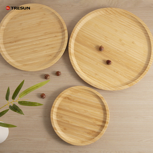 Amboo Plateau de service <span class=keywords><strong>en</strong></span> bambou naturel <span class=keywords><strong>Assiette</strong></span> <span class=keywords><strong>pour</strong></span> servir <span class=keywords><strong>Assiette</strong></span> <span class=keywords><strong>en</strong></span> <span class=keywords><strong>bois</strong></span> <span class=keywords><strong>pour</strong></span> manger Fabriqué à la main Décoratif - Product Image 4