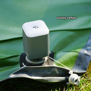 RoHS neokudo ปั๊มขนาดเล็กที่มีประสิทธิภาพแบตเตอรี่4000mAh สูงสุด2 PSI ปั๊มไฟฟ้าเต็นท์แคมป์ปิ้งที่นอนเป่าลมไฟฟ้า - Product Image 5
