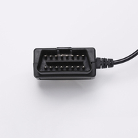 Chargeur de voiture OBD Radar surveillance chute de tension 12V 24V 30V à 5V 2.5A OBD2 câble adaptateur d'alimentation pour voiture DVR boîtier d'alimentation exclusif