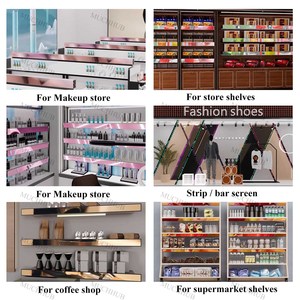 Ampia barra elasticizzata segnaletica schermo <span class=keywords><strong>Lcd</strong></span> Rack Digital Edge Display Smart ripiano - Product Image 2