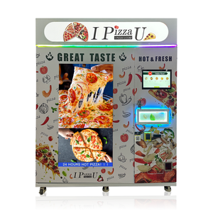 Máquina Expendedora Automática de Pizza Fresca Italiana para Venta al por Mayor, Ideal para Mercados Callejeros y Comida Caliente en Escuelas - Product Image 2