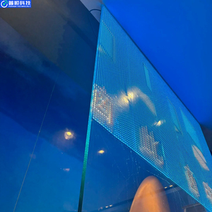 Película LED Transparente Pushunled, Pantalla de Vidrio Flexible Adhesiva, Película Transparente Cortable, Pantalla LED de Vidrio Transparente - Product Image 2