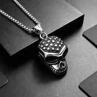 Liontin Pria dari Baja Anti Karat 316L dengan Motif Pohon Kehidupan Yggdrasil Viking Norse, Raven Odin, dan Simpul Celtic Spiral