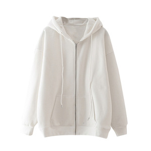 Sudaderas con Capucha de Alta Calidad para Hombre al por Mayor, Sudadera con Capucha de Algodón y Forro Polar con Logotipo Bordado Personalizado, Chaqueta con Capucha Unisex con Cremallera Completa - Product Image 2