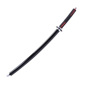 In magazzino a bassa tariffa demone Slayer Anime Cos Toy spada di legno fatta di materiale di bambù durevole - Product Image 1