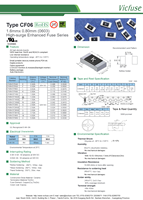 Fusible de chip de cerámica mejorado de alta sobrecarga compatible con RoHS 0603 SMD para protección de batería de electrónica automotriz de teléfonos móviles