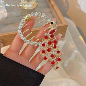 Pinces à cheveux papillon rétro perles suspendues tête de pilule haute perle griffes de cheveux femmes épingles à cheveux élégantes queue de cheval boucle accessoires de cheveux - Product Image 6