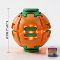 Boules Fidget Spinner Rotatives à LED de Qualité Supérieure, Jouet Sensoriel Anti-Stress pour Enfants et Adultes