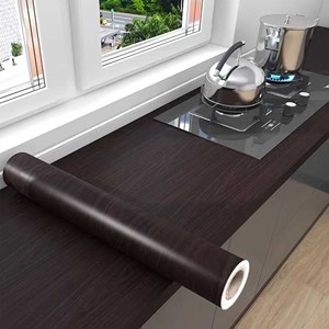 Spot Nuevos productos Vinilo Pvc Lámina <span class=keywords><strong>de</strong></span> madera Textura adhesiva Vinilo Adhesivo Hoja <span class=keywords><strong>de</strong></span> papel tapiz <span class=keywords><strong>para</strong></span> puerta y gabinete - Product Image 3